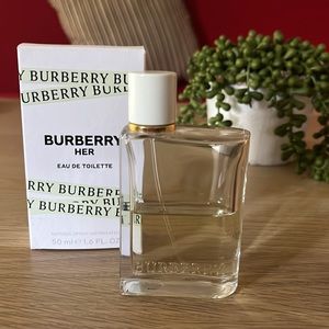 BURBERRY PERFUME USED